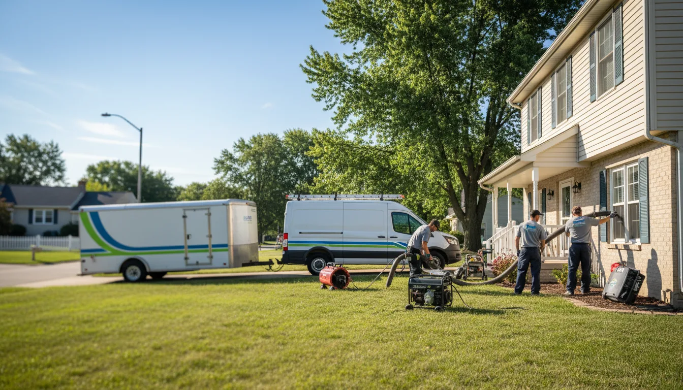 Flooded Basement Restoration And Cleanup With Repair in Mcintosh, MN near me